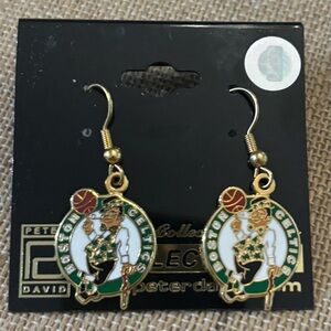 Boston Celtics Dangle Earrings NBA New